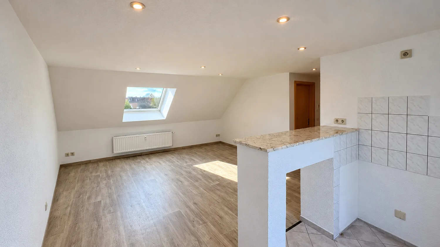 2 Zimmer Wohnung mit 45 m² in Freiberg – Bild 1