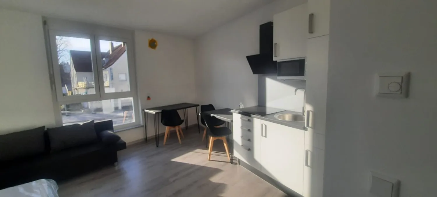 1 room apartment with 23 m² in Augsburg – Photo 1