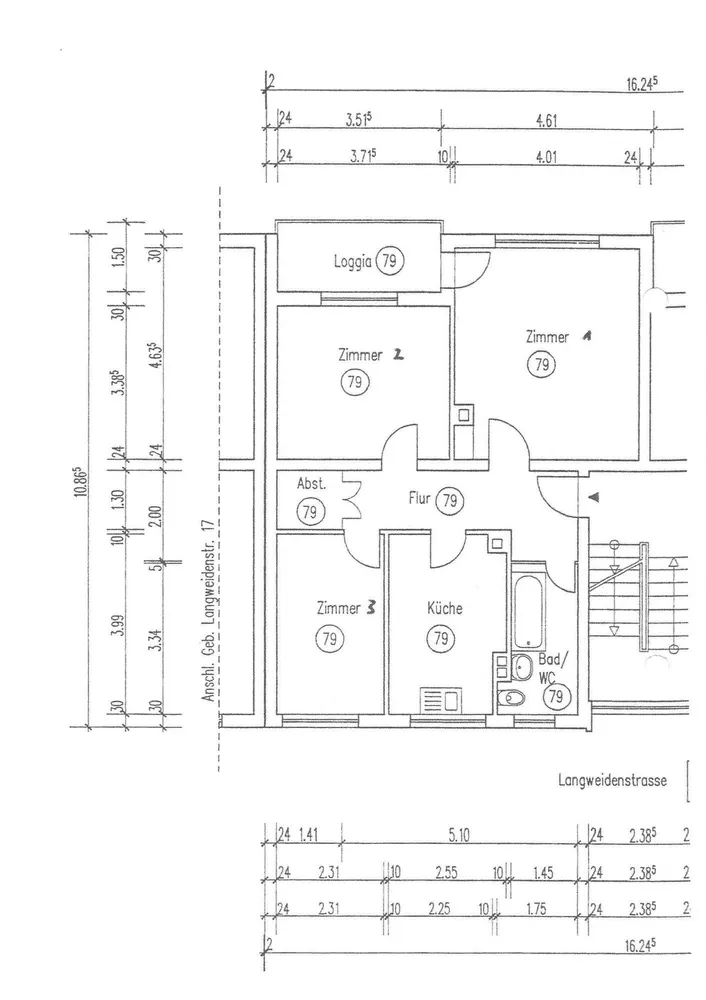 3 room apartment with 66 m² in Frankfurt am Main – Photo 8