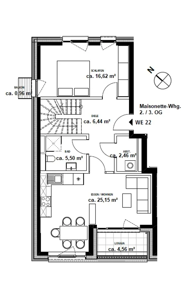 5 Zimmer Wohnung mit 131 m² in Norderstedt – Bild 9