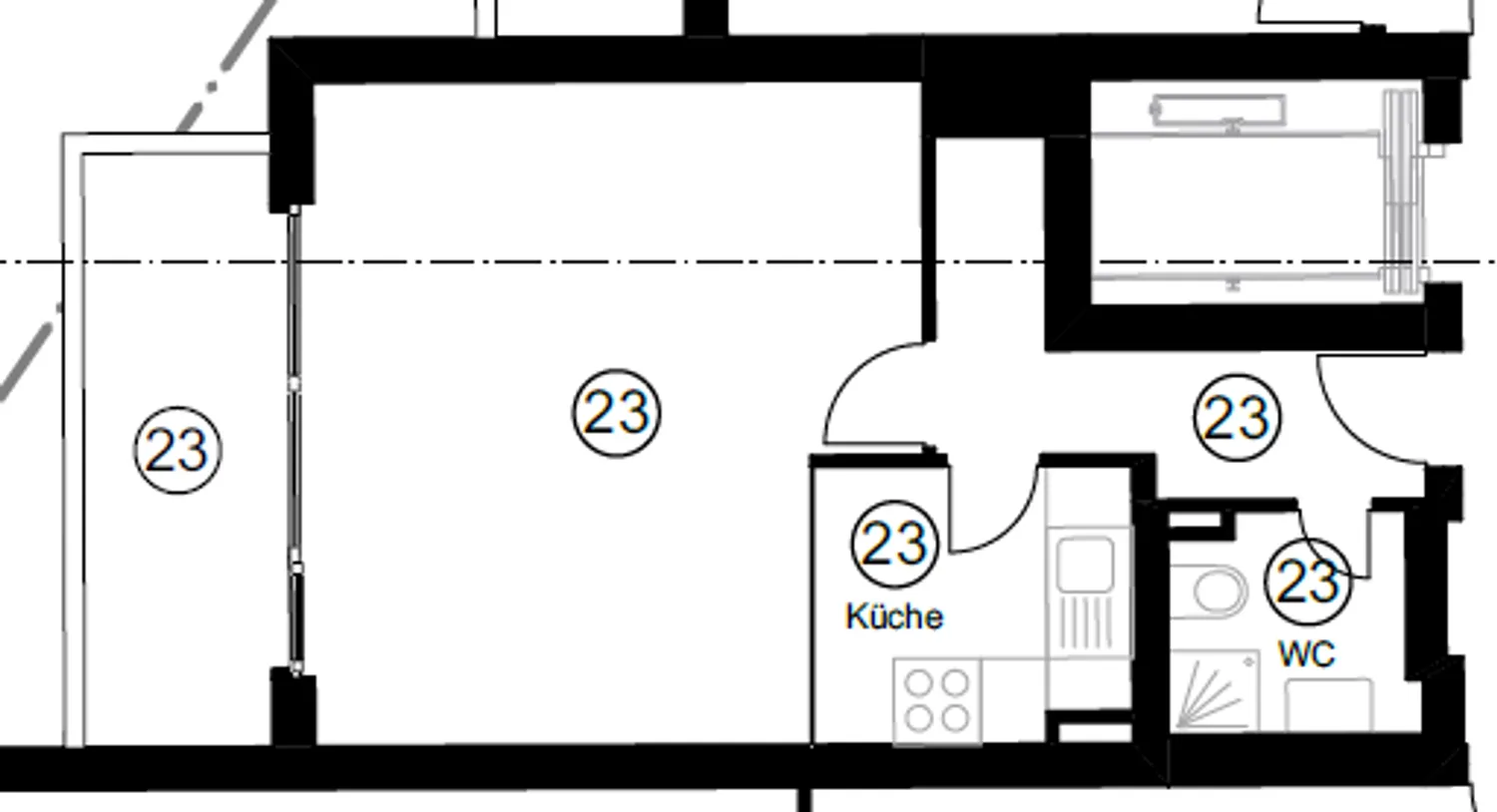 1 Zimmer Wohnung mit 35 m² in Berlin – Bild 5