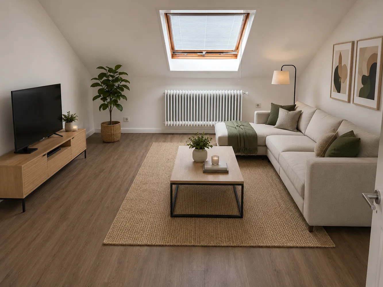 3 Zimmer Wohnung mit 53 m² in Mannheim – Bild 1
