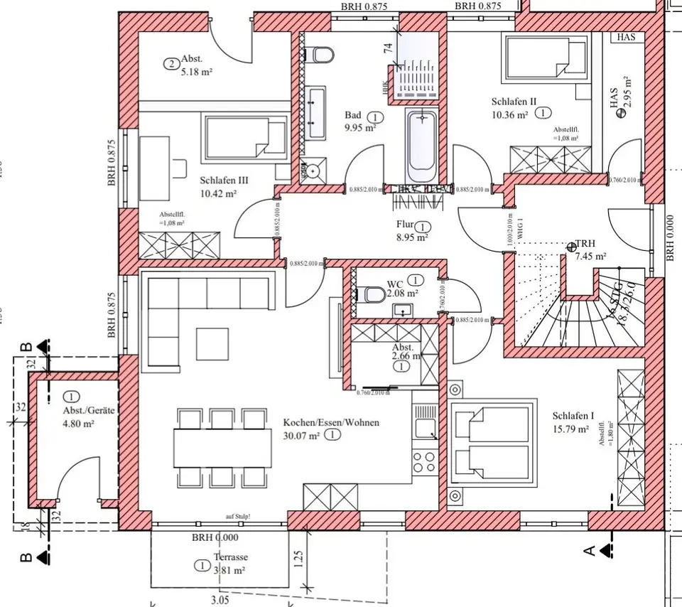 4 Zimmer Wohnung mit 90 m² in Cloppenburg – Bild 4