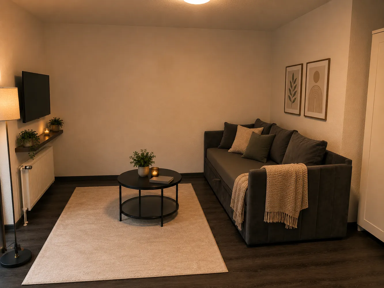 1 Zimmer Wohnung mit 30 m² in Münster – Bild 1
