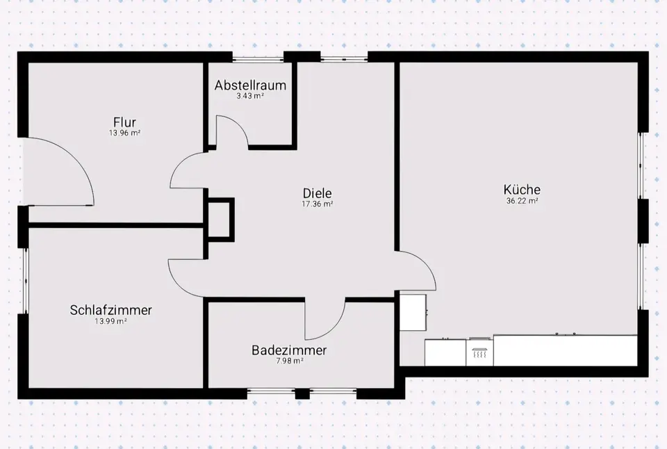 3 Zimmer Wohnung mit 93 m² in Quakenbrück – Bild 10