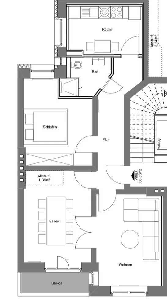 3 Zimmer Wohnung mit 70 m² in Hamburg – Bild 9
