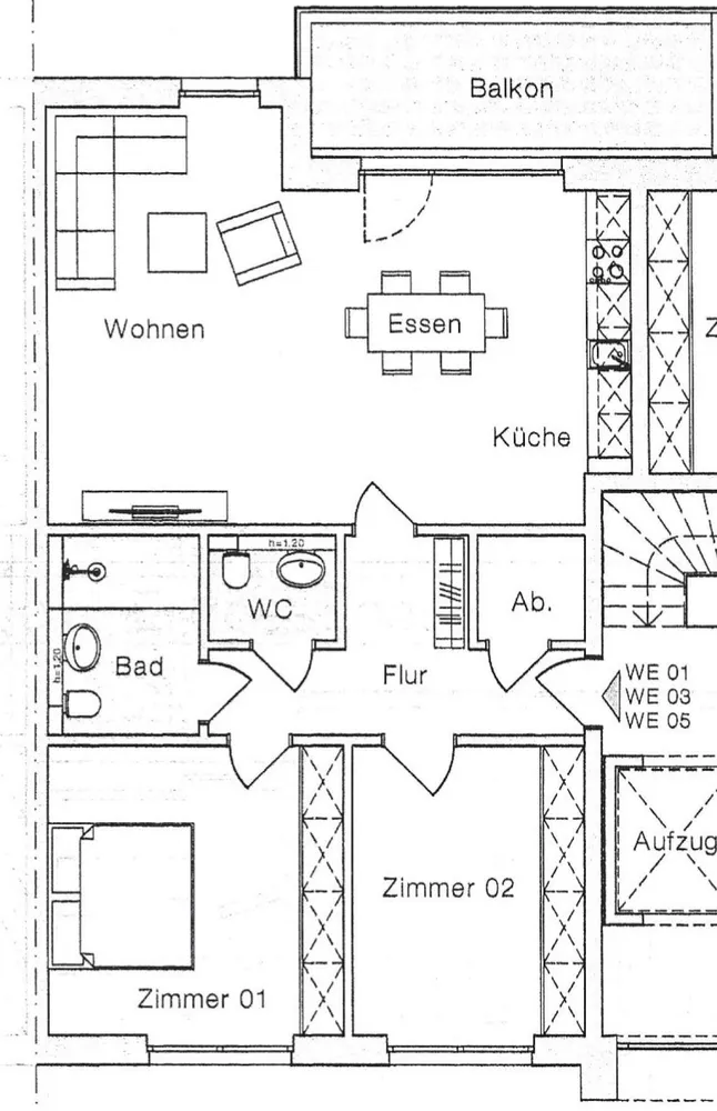 3 Zimmer Wohnung mit 90 m² in Solingen – Bild 1