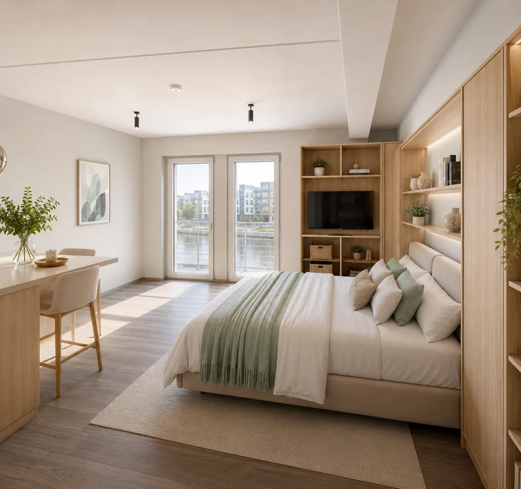 1 Zimmer Wohnung mit 38 m² in Magdeburg – Bild 2