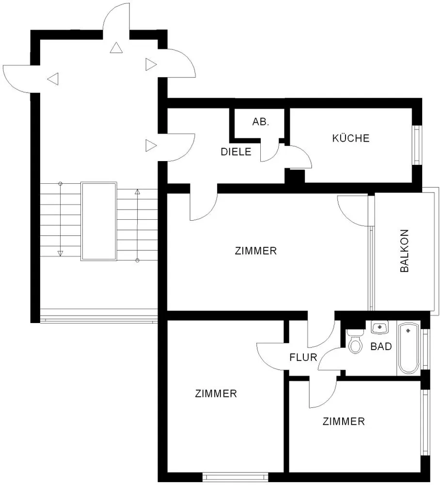 3 Zimmer Wohnung mit 70 m² in Bochum – Bild 2