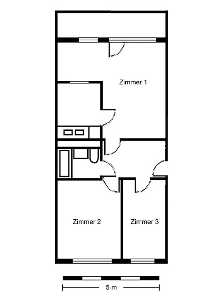 3 room apartment with 69 m² in Berlin – Photo 1