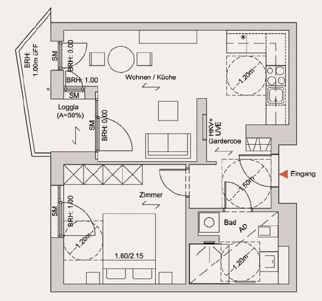 2 Zimmer Wohnung mit 49 m² in Leipzig – Bild 7