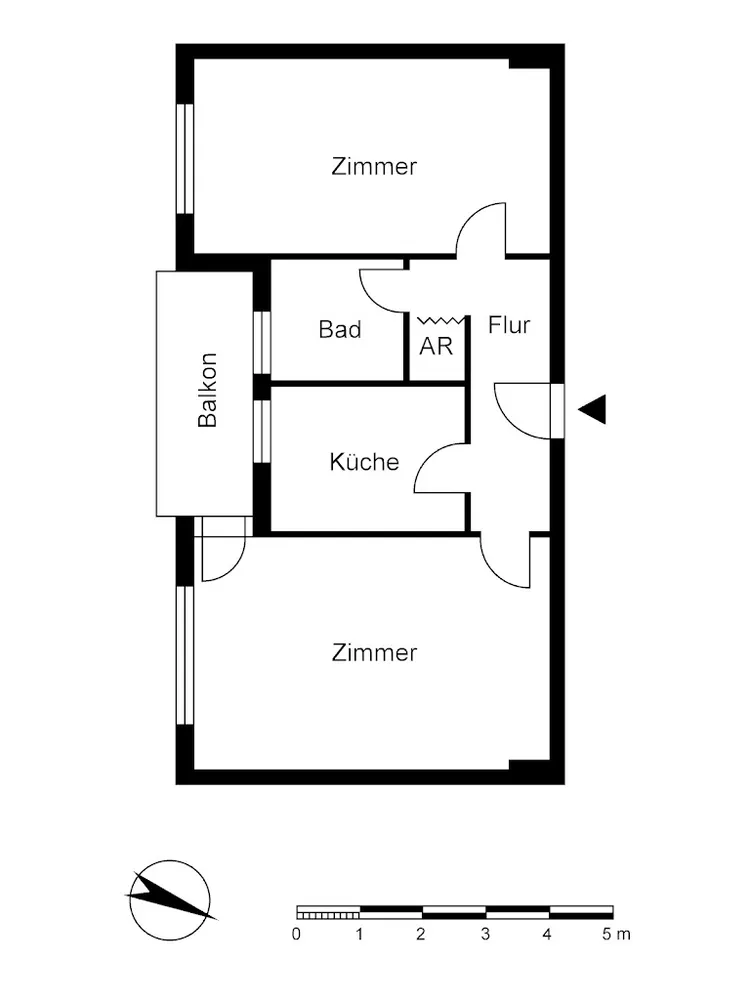 2 Zimmer Wohnung mit 57 m² in Berlin – Bild 5