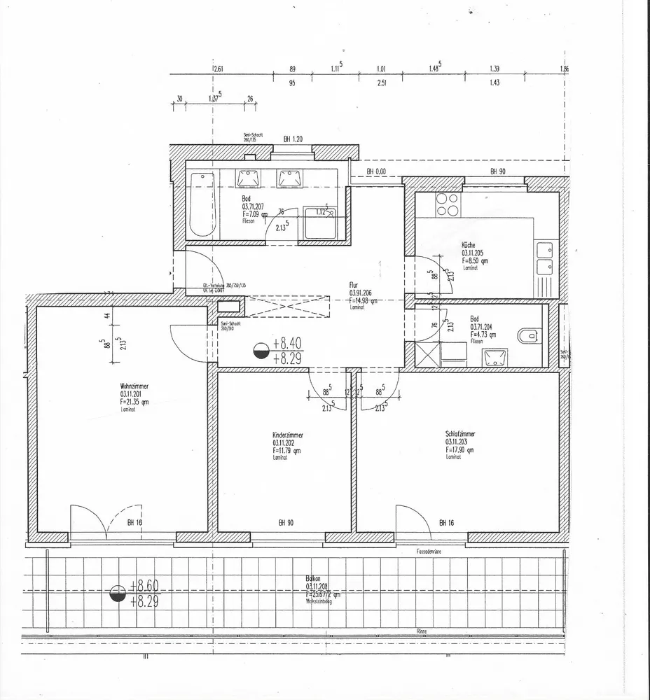 3 Zimmer Wohnung mit 89 m² in Magdeburg – Bild 4
