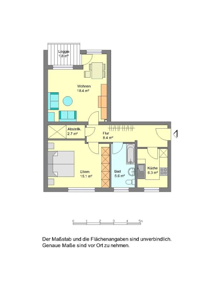 2 Zimmer Wohnung mit 59 m² in Gütersloh – Bild 10