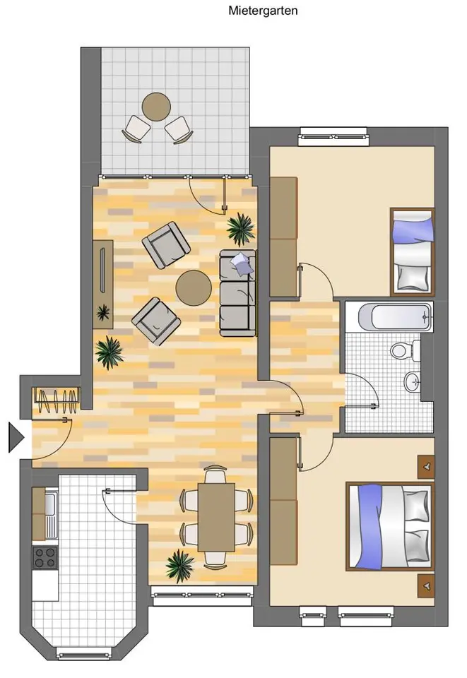4 Zimmer Wohnung mit 79 m² in Dortmund – Bild 2