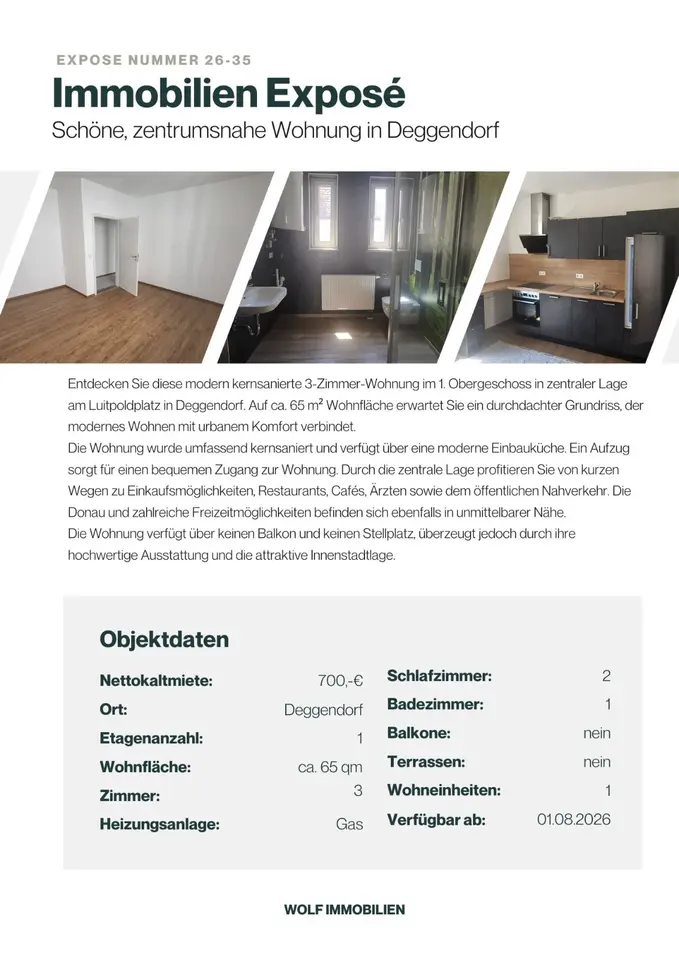4 Zimmer Wohnung mit 103 m² in Straubing – Bild 4