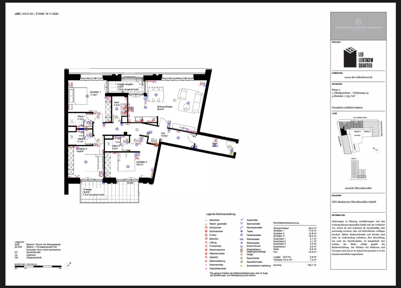 4 Zimmer Wohnung mit 136 m² in Hamburg – Bild 12