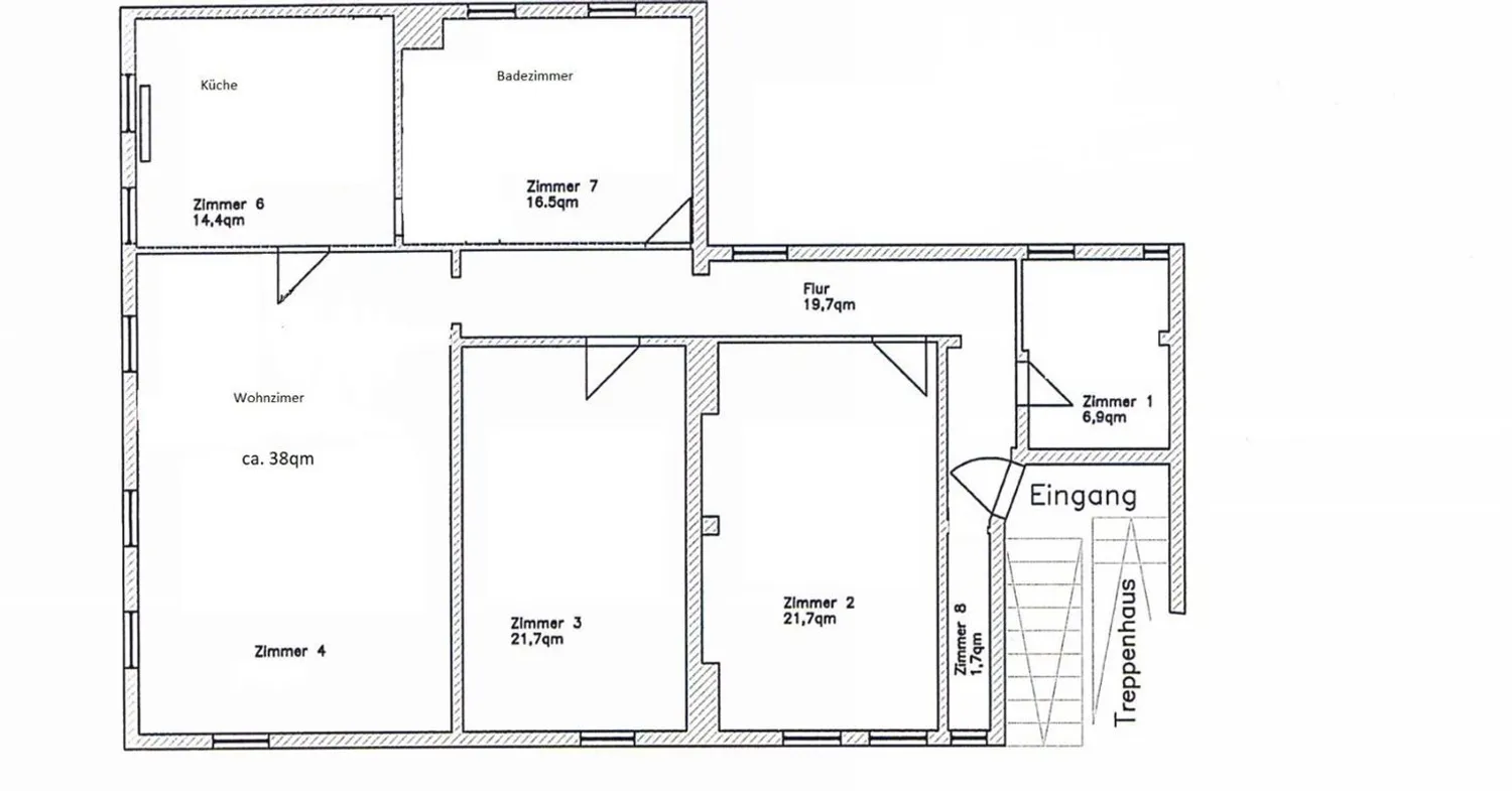 4 Zimmer Wohnung mit 141 m² in Eschwege – Bild 8
