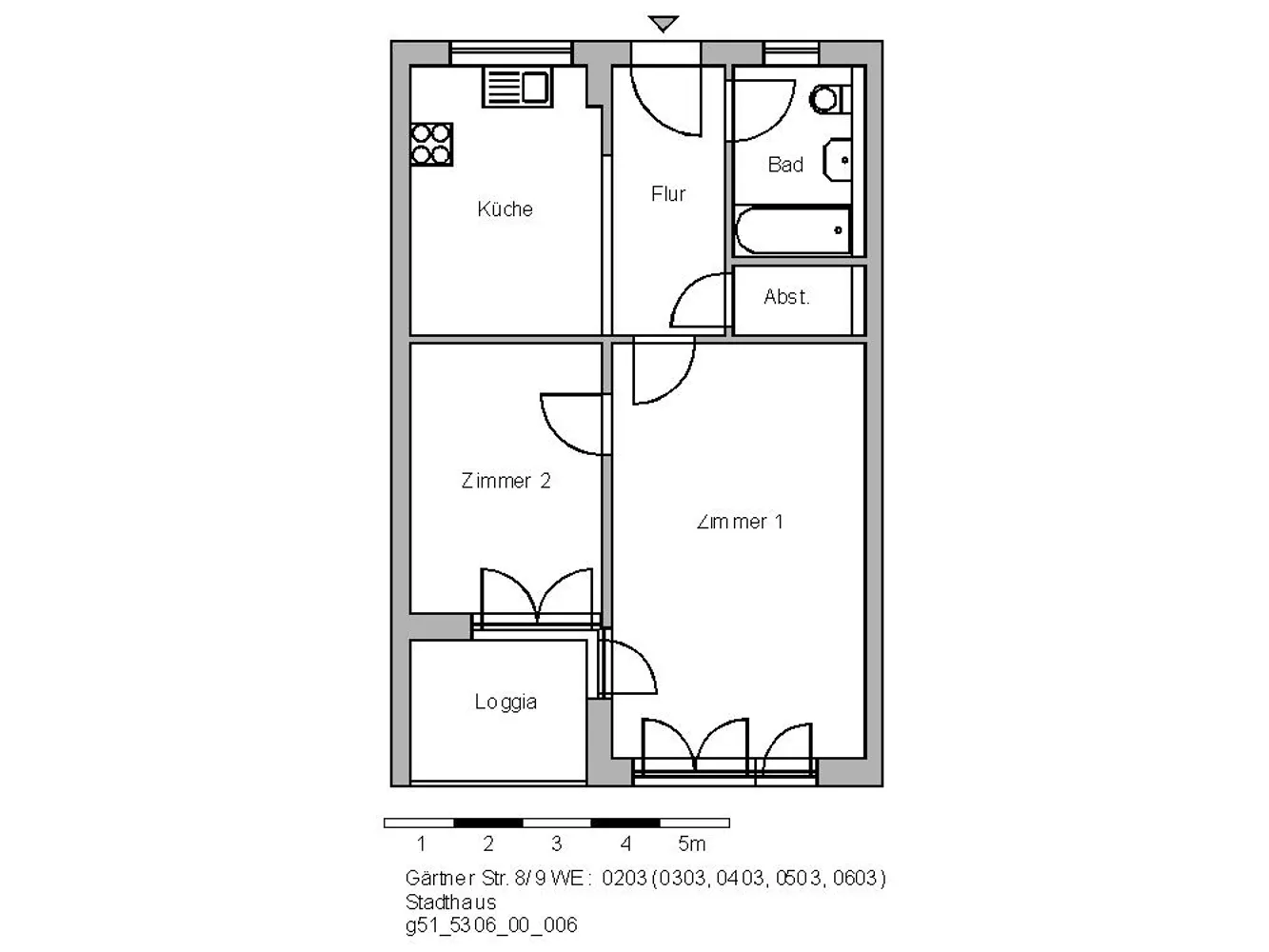 2 Zimmer Wohnung mit 59 m² in Berlin – Bild 2