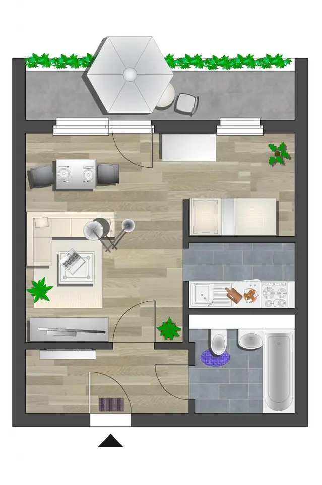 Studio mit 36 m² in Chemnitz – Bild 5