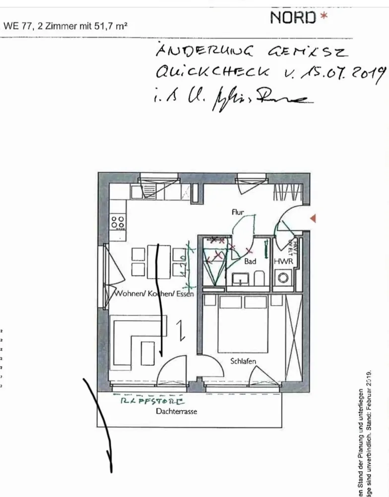 2 Zimmer Wohnung mit 52 m² in Berlin – Bild 2