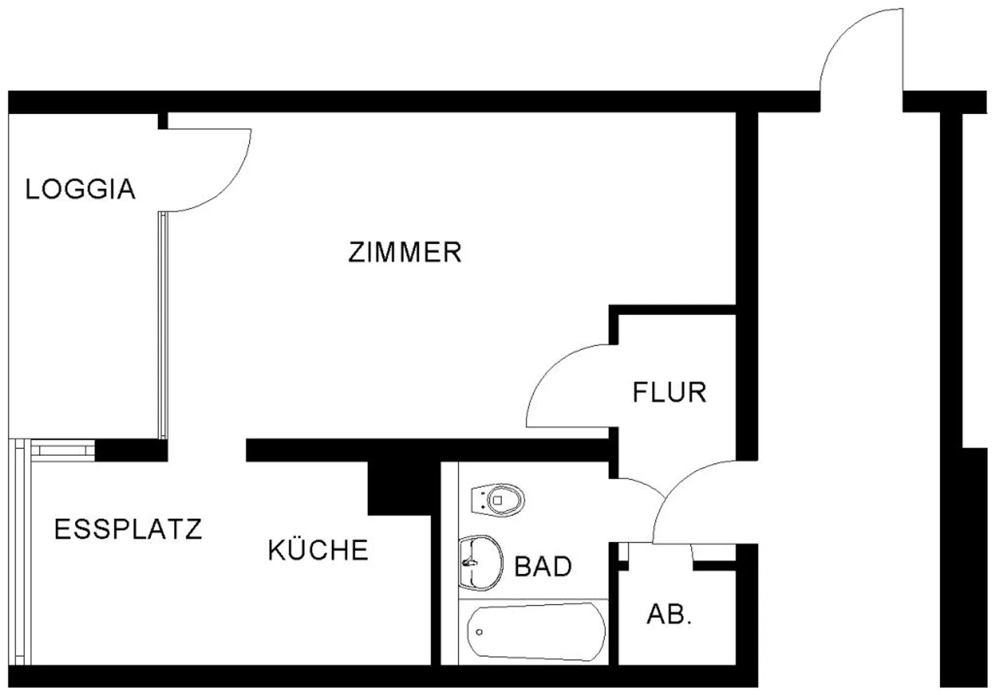 1 Zimmer Wohnung mit 38 m² in Bochum – Bild 5