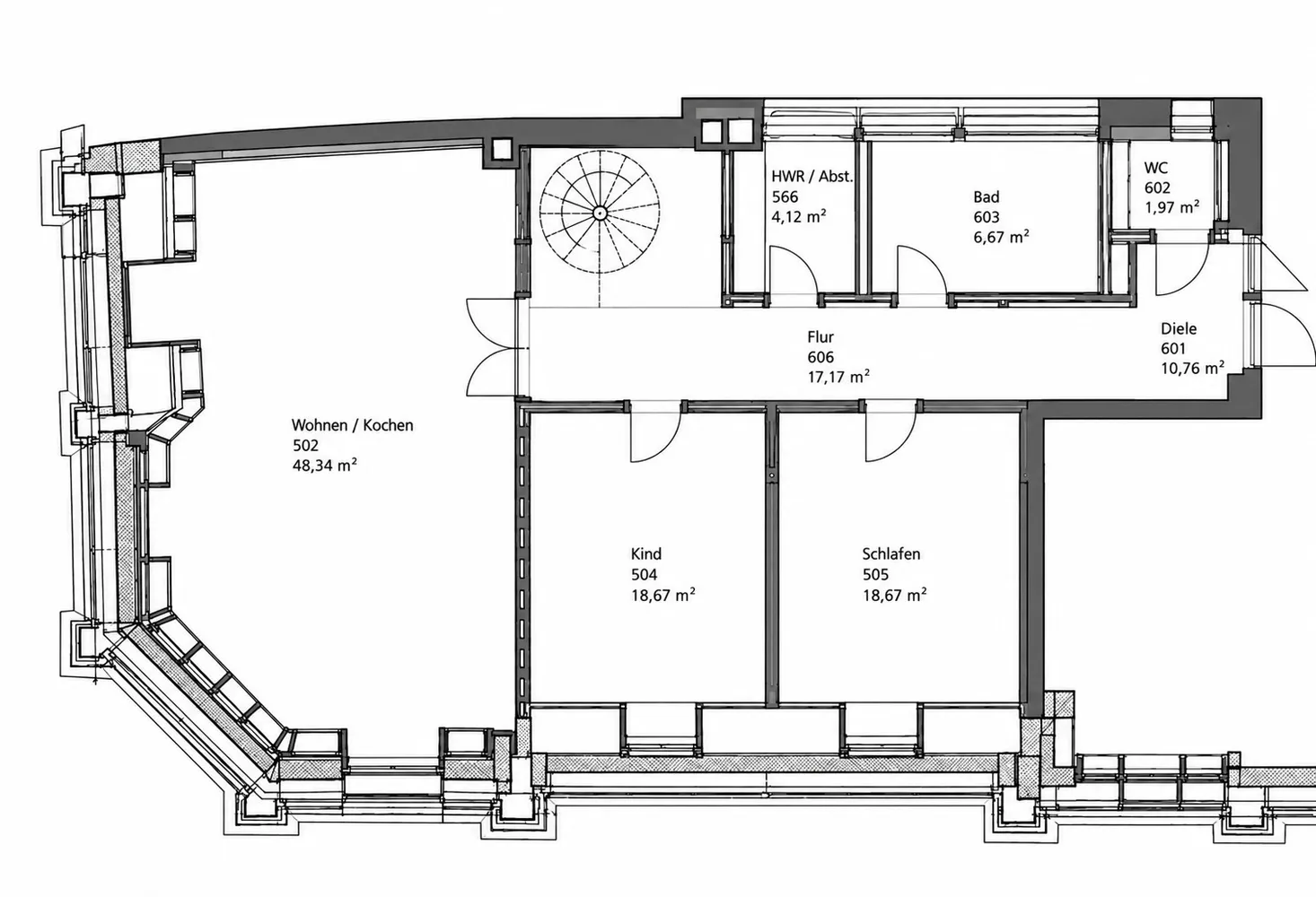 4 Zimmer Wohnung mit 153 m² in Leipzig – Bild 1