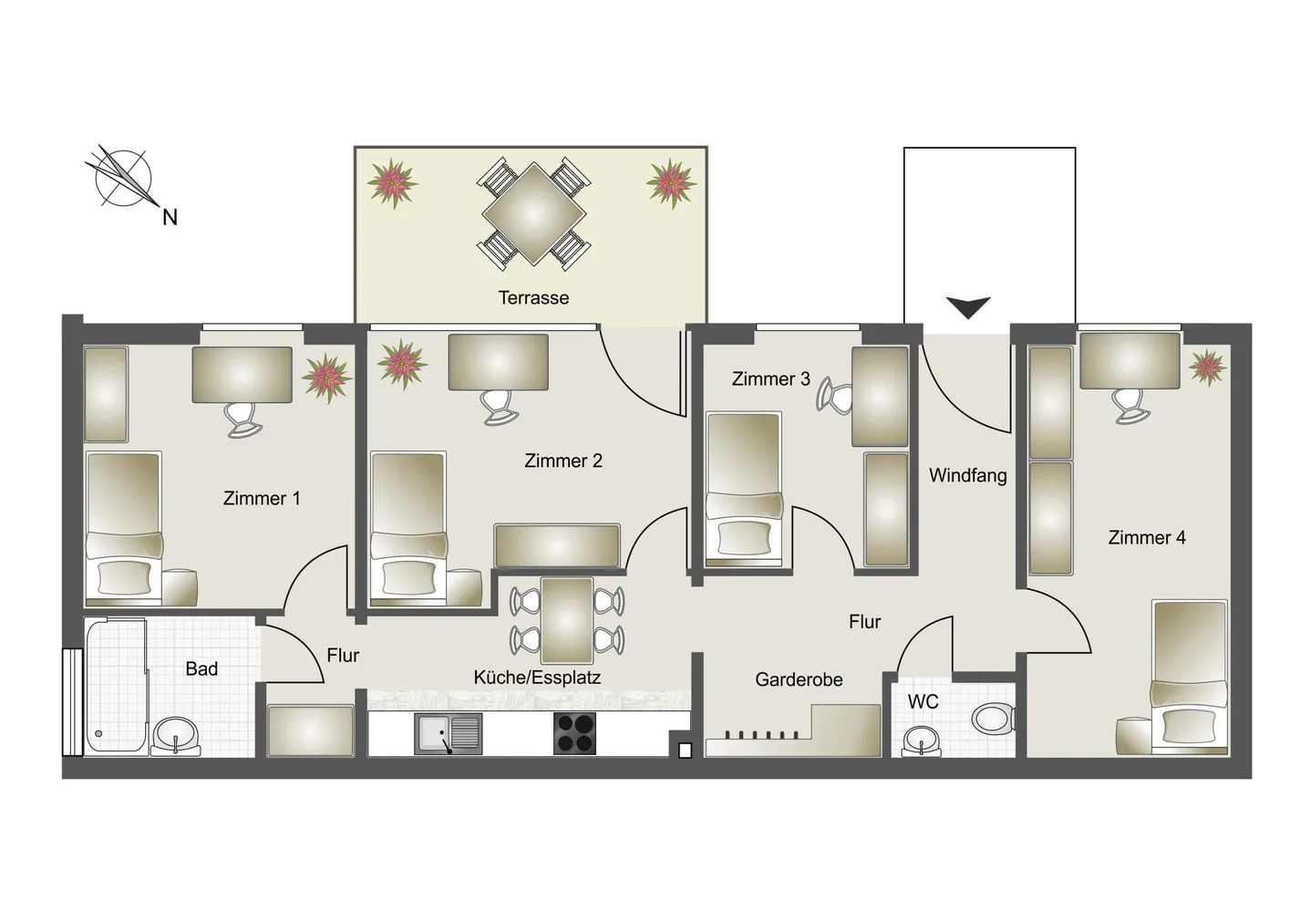 WG-Zimmer in München – Bild 4