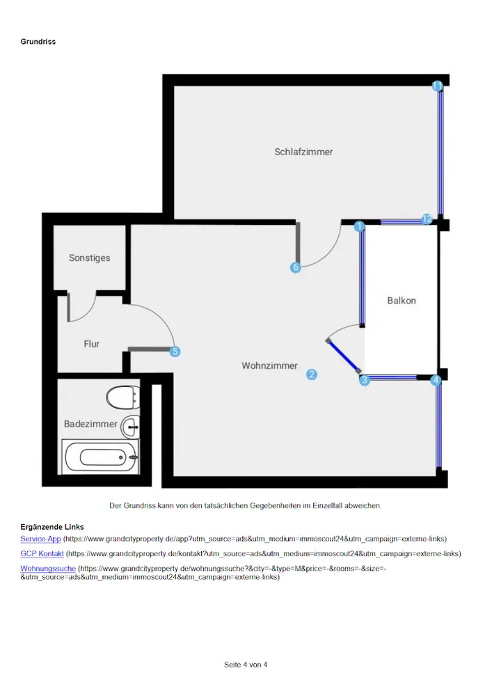 2 Zimmer Wohnung mit 60 m² in Nürnberg – Bild 9