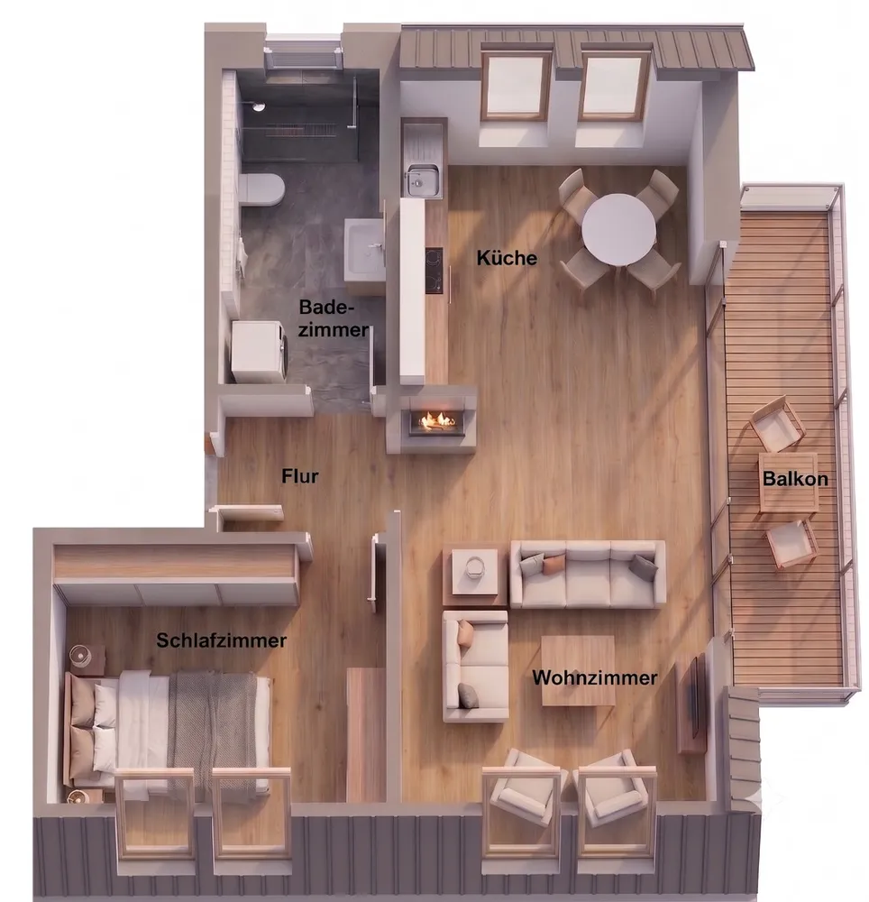 2 Zimmer Wohnung mit 58 m² in Berlin – Bild 8