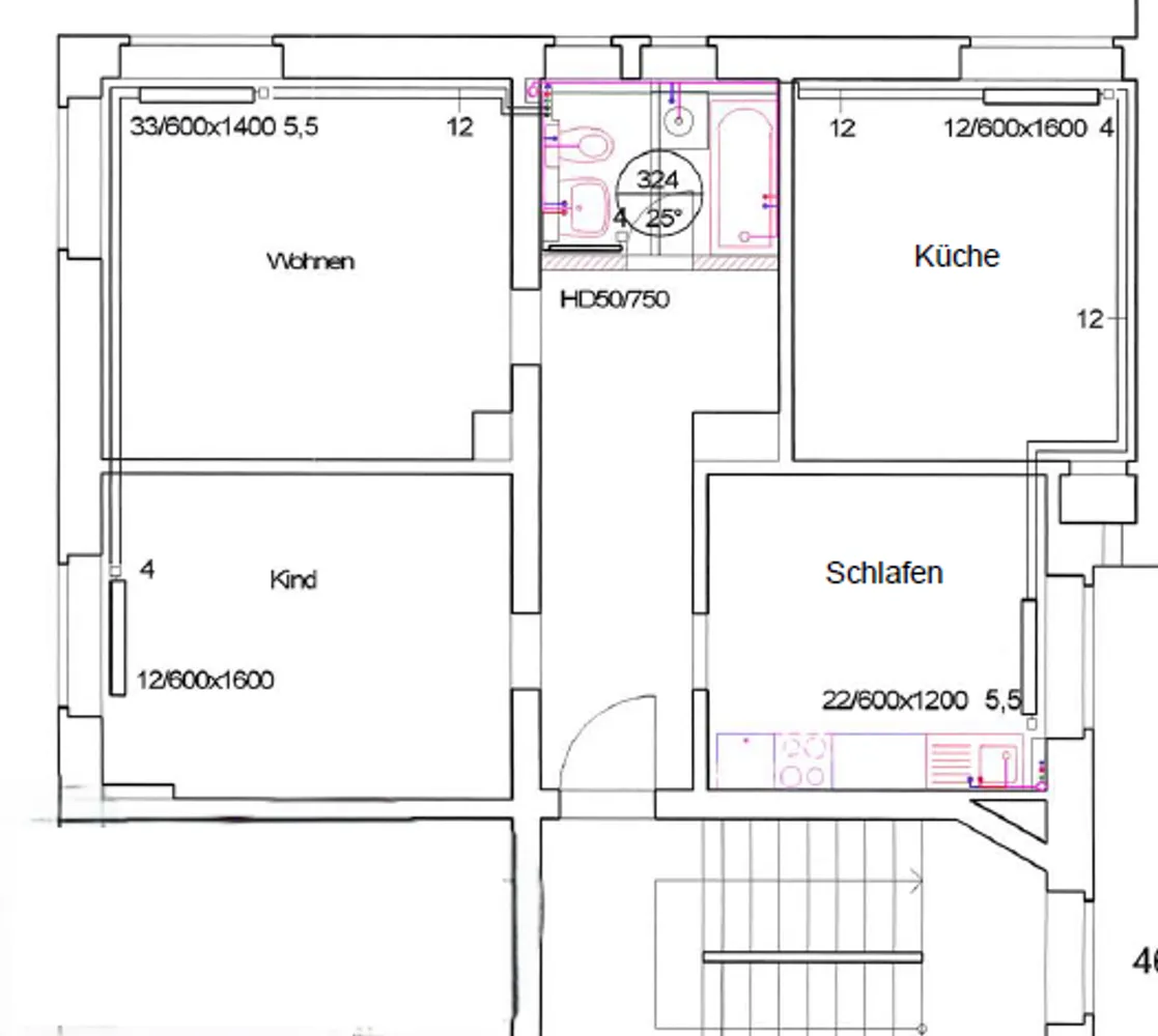 3 Zimmer Wohnung mit 73 m² in Bautzen – Bild 3