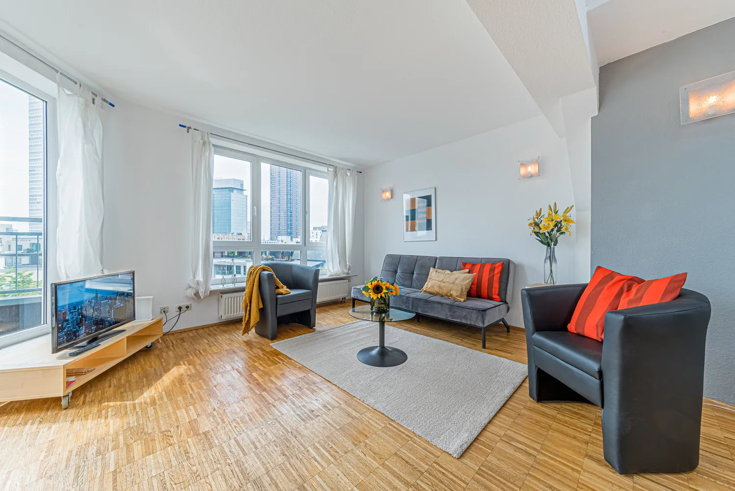 2 room apartment with 65 m² in Frankfurt am Main – Photo 2