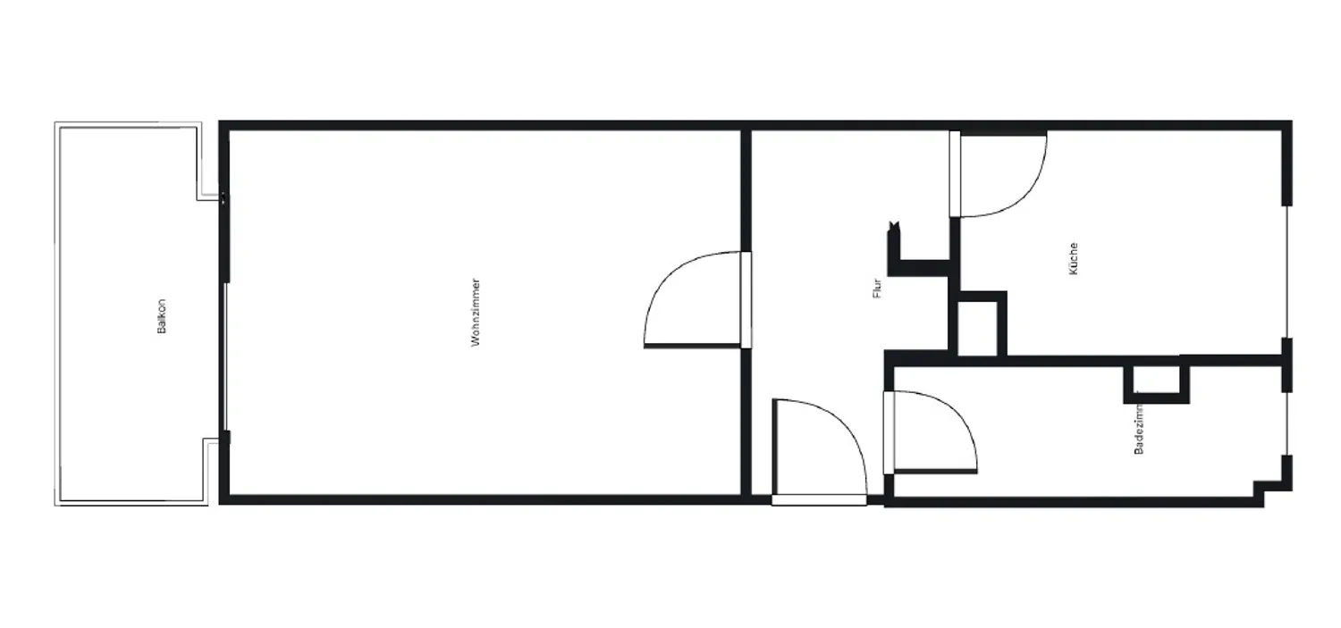 1 Zimmer Wohnung mit 33 m² in Potsdam – Bild 2