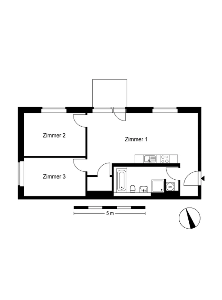 3 Zimmer Wohnung mit 70 m² in Berlin – Bild 5