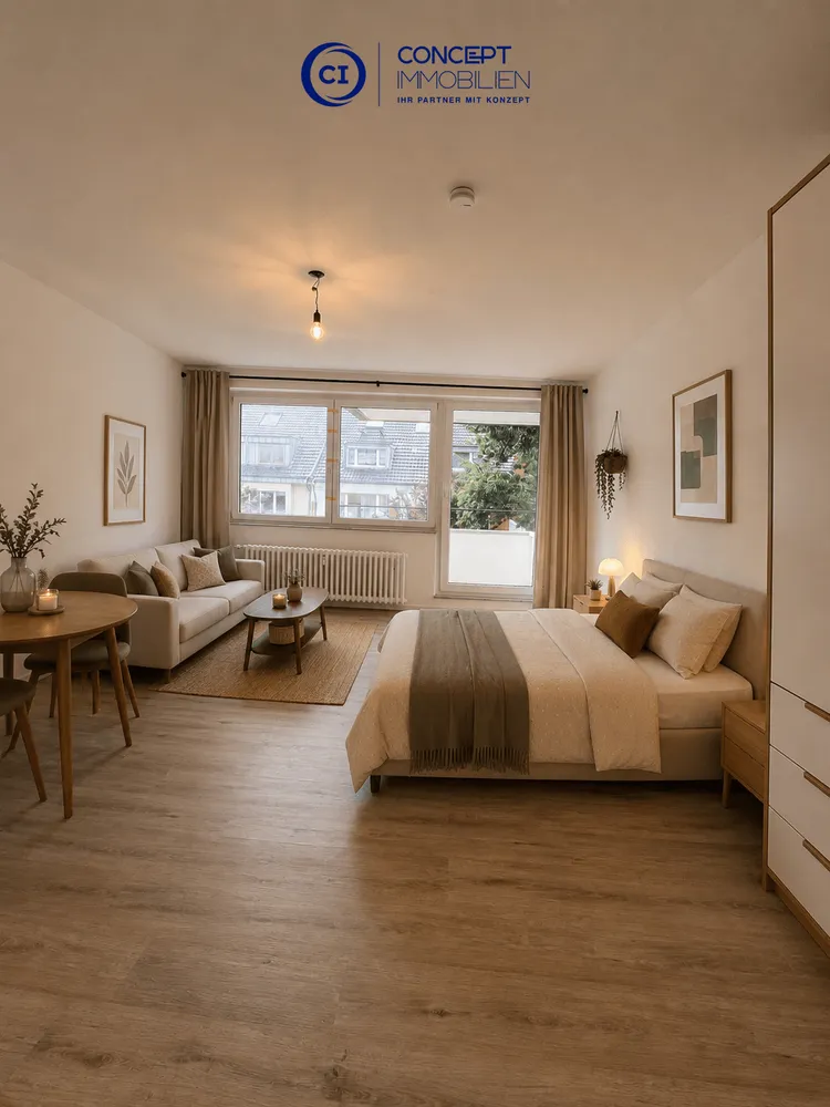 1 Zimmer Wohnung mit 29 m² in Köln – Bild 3