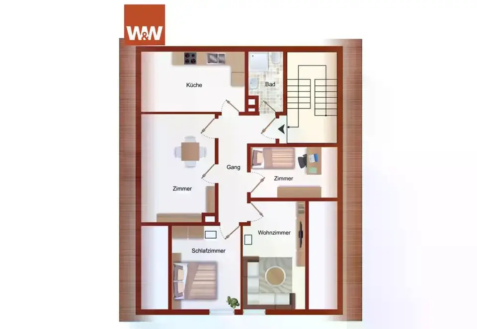 4 Zimmer Wohnung mit 60 m² in Biberach an der Riß – Bild 5