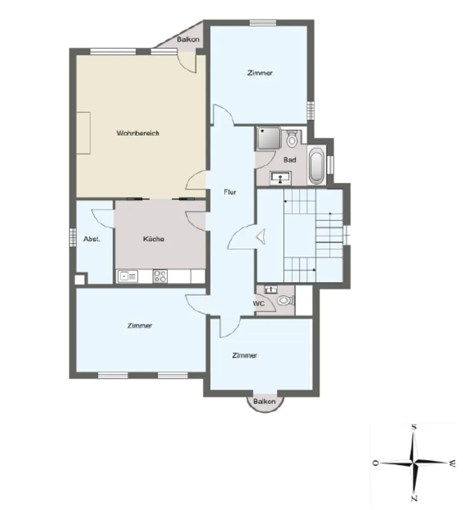 4 Zimmer Wohnung mit 144 m² in Hamburg – Bild 11