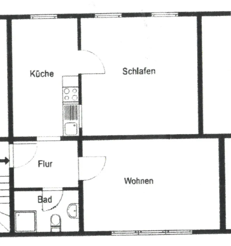 2 Zimmer Wohnung mit 54 m² in Eberswalde – Bild 4
