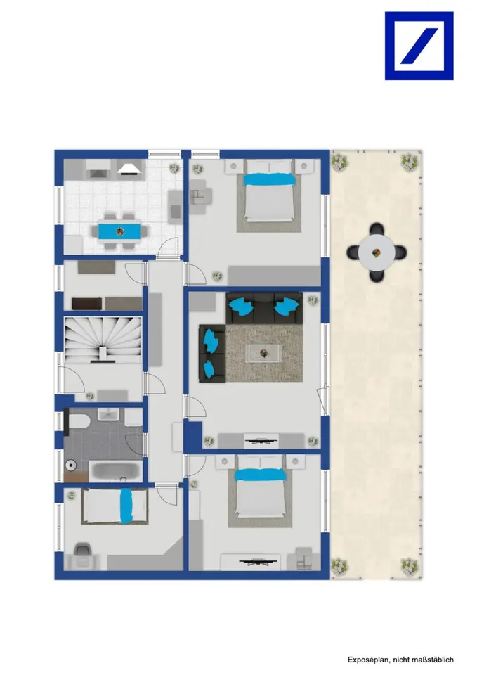 4 Zimmer Wohnung mit 100 m² in Schwabach – Bild 5