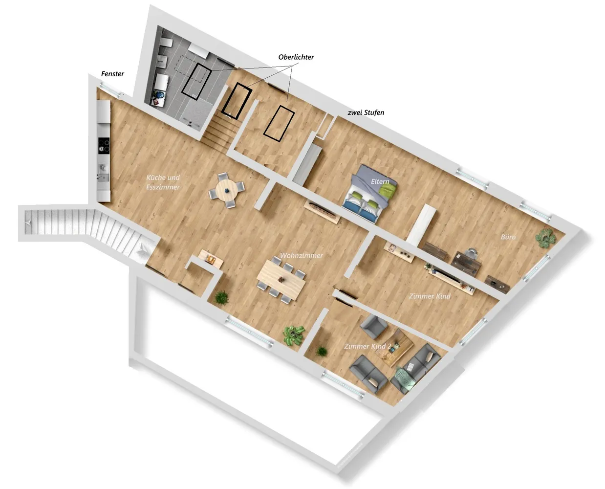 5 Zimmer Wohnung mit 164 m² in Bad Kreuznach – Bild 3