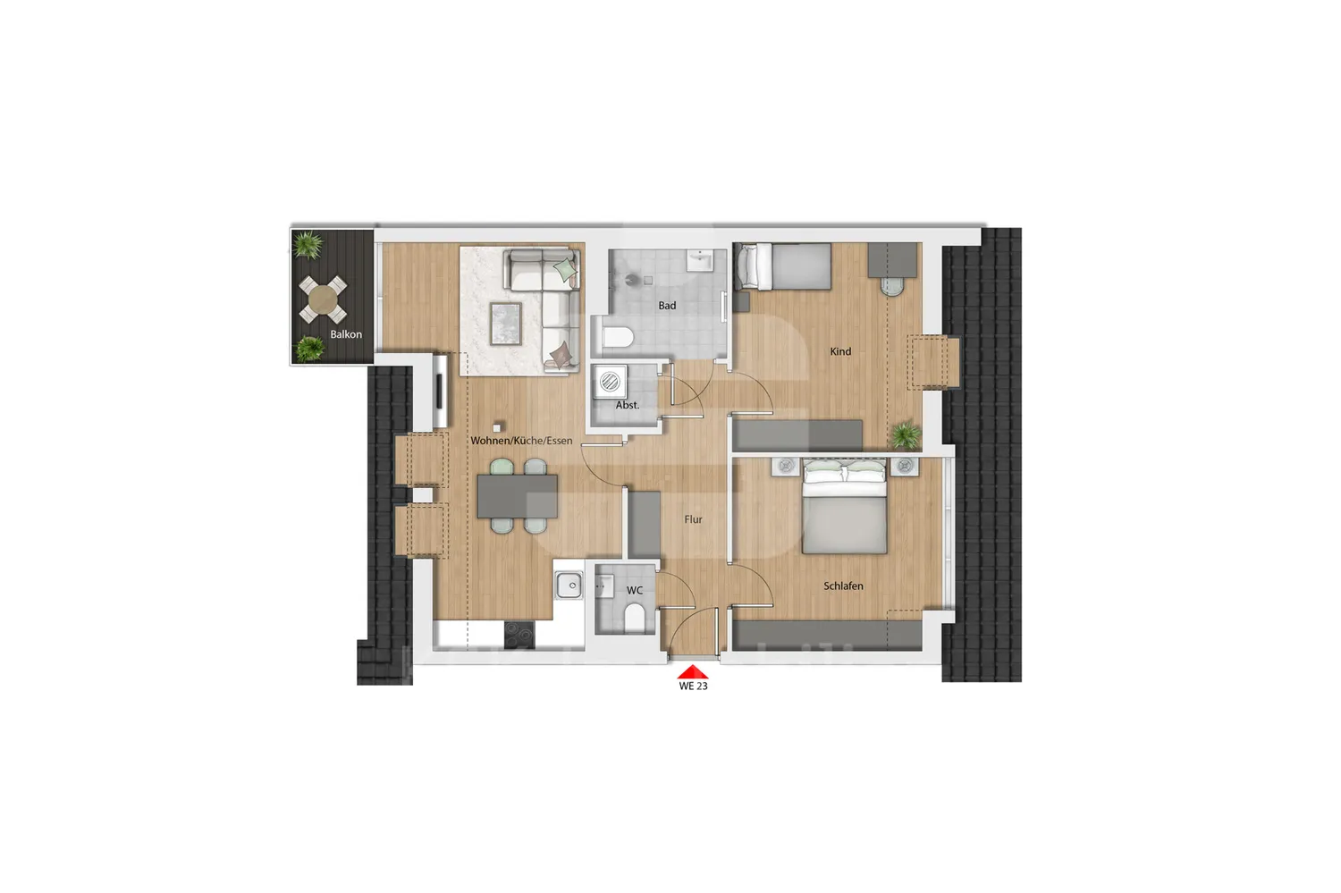 3 room apartment with 102 m² in Cologne – Photo 8