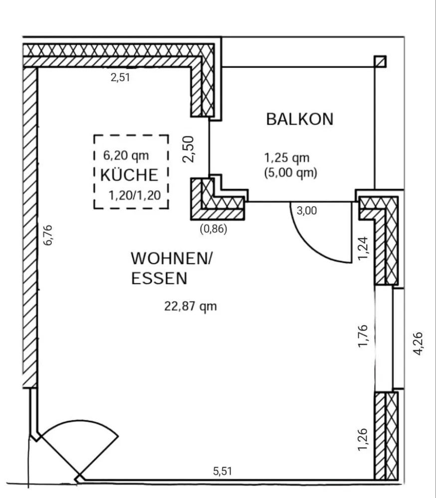 3 Zimmer Wohnung mit 74 m² in Düsseldorf – Bild 12