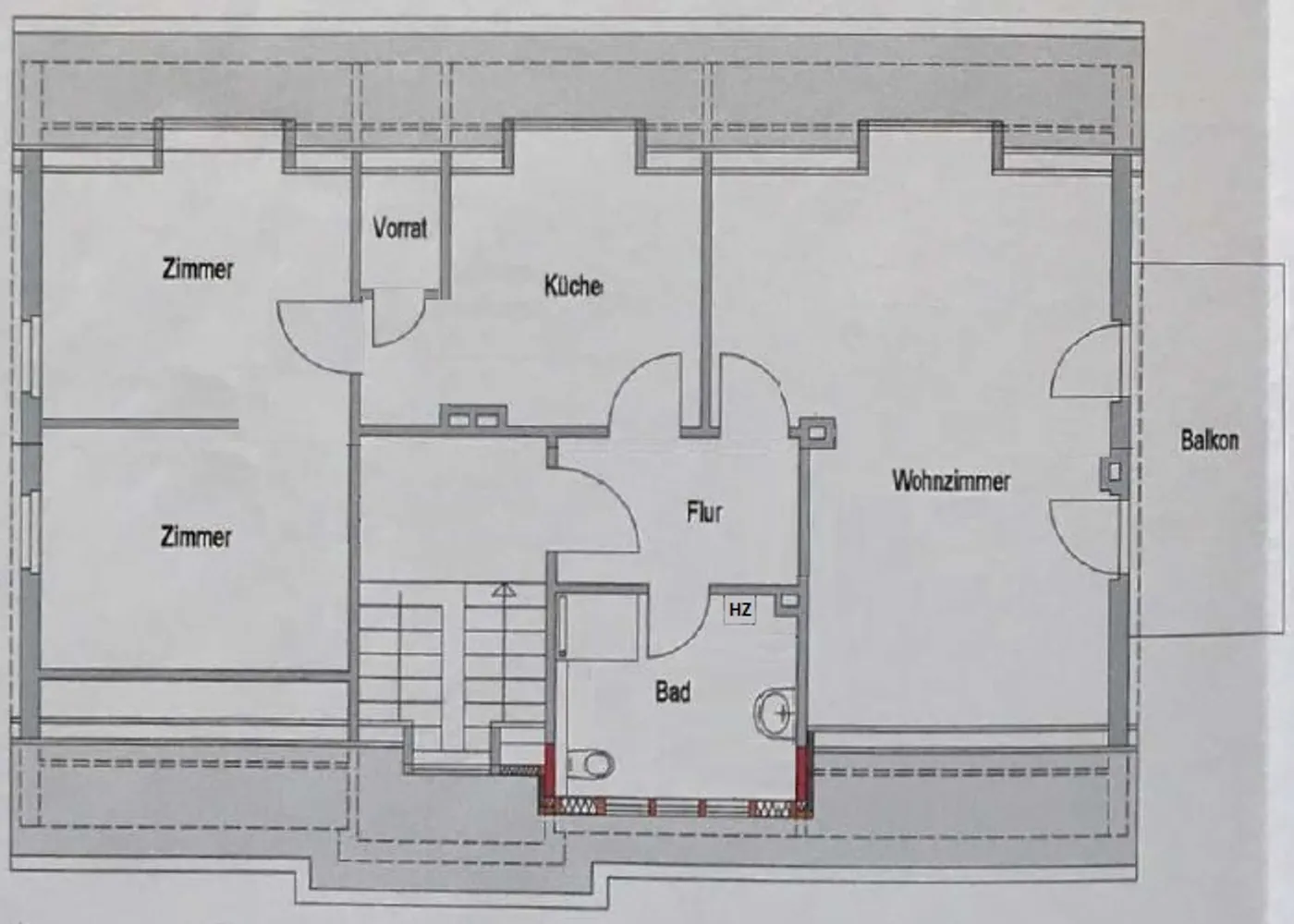 3 Zimmer Wohnung mit 89 m² in Neuwied – Bild 2