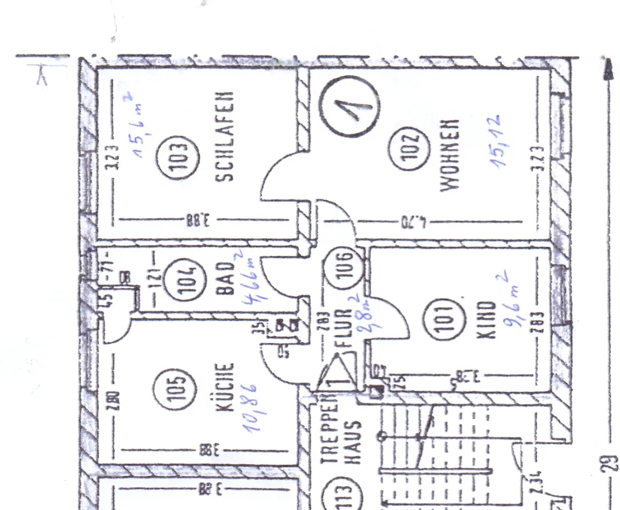 3 Zimmer Wohnung mit 55 m² in Braunschweig – Bild 5