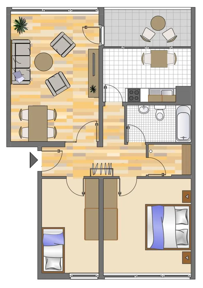 3 Zimmer Wohnung mit 75 m² in Gelsenkirchen – Bild 1