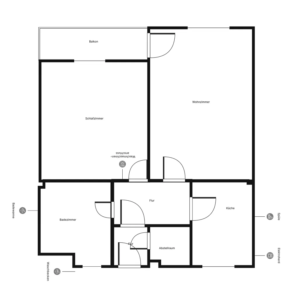 2 Zimmer Wohnung mit 56 m² in Bremen – Bild 3