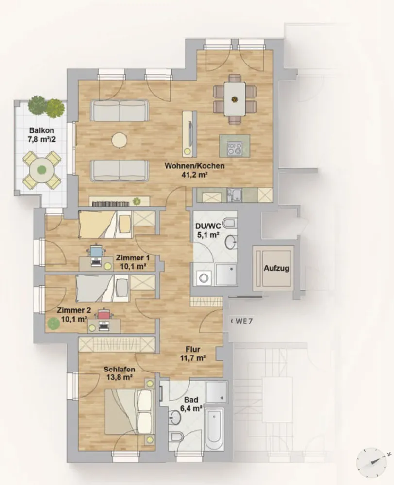 4 Zimmer Wohnung mit 102 m² in Dresden – Bild 10
