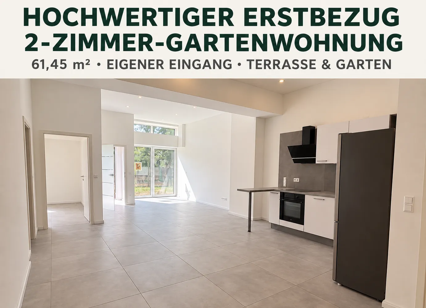 2 room apartment with 61 m² in Hanover – Photo 2