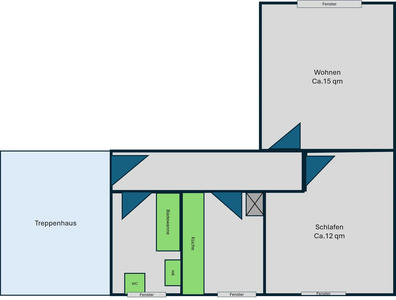2 Zimmer Wohnung mit 44 m² in Nürnberg – Bild 10