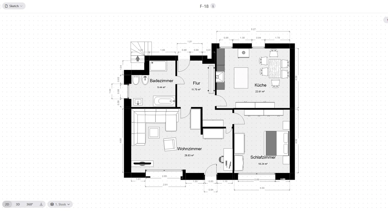 3 Zimmer Wohnung mit 101 m² in Kamp-Lintfort – Bild 1
